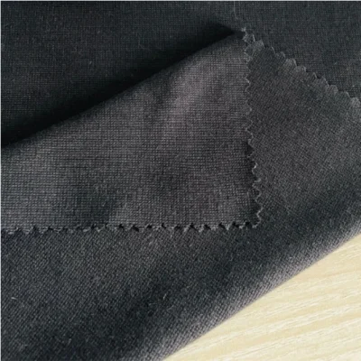 Vải (gân) Rib 1x1 100% polyester