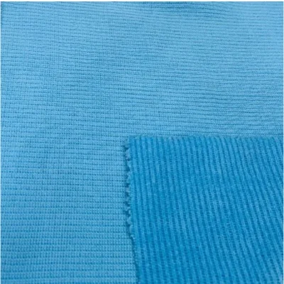 Vải (gân) Rib French Chenille 100% polyester