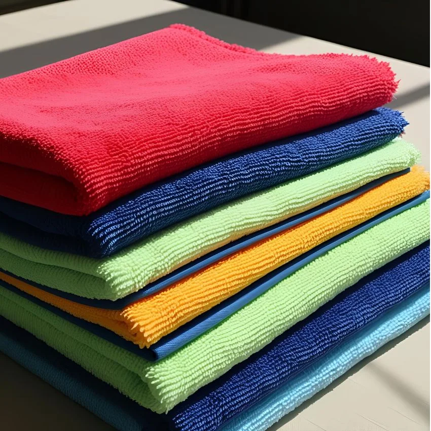 Vải Terry 100% Polyester (Cảm giác như cotton)